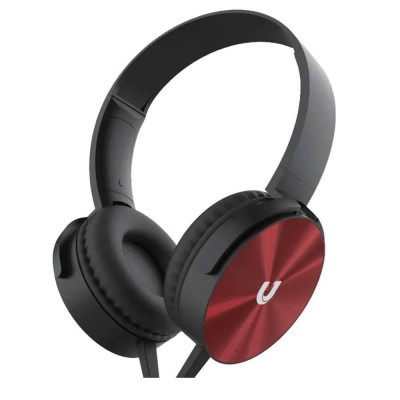 слушалки,слушалки,unico,hp1669,earphones,red,(black)
