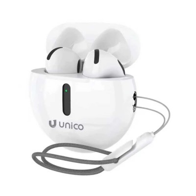 слушалки,слушалки,unico,tws,ep2804,wireless,earphones,white