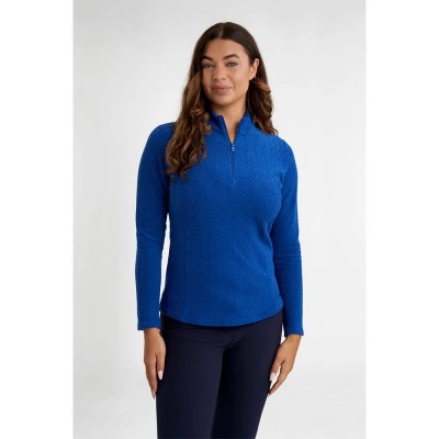 поларена,блуза,дамски,блузи,green,lamb,elke,fleece,woman,half,zip,sweatshirt,blue,(electric,blue)