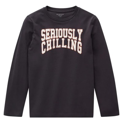 тениска,детски,тениски,tom,tailor,fitted,printed,1033149,long,sleeve,t,shirt,black,(coal,grey)