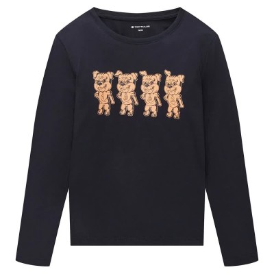 тениска,детски,тениски,tom,tailor,printed,1032873,long,sleeve,t,shirt,sky,captain,blue,(blue)