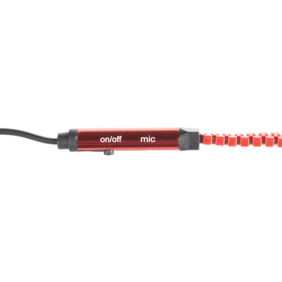 слушалки,слушалки,omega,fh2111,earphones,red,(red)