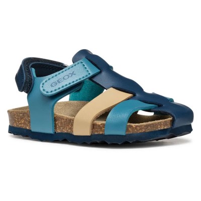 сандали,детски,сандали,и,чехли,geox,chalki,sandals,navy,camel,(blue)