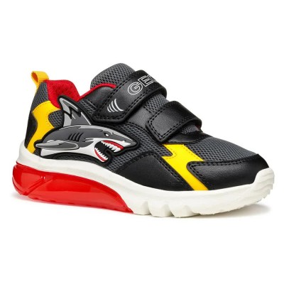 маратонки,детски,маратонки,geox,ciberdron,trainers,grey,(dark,grey,yellow)