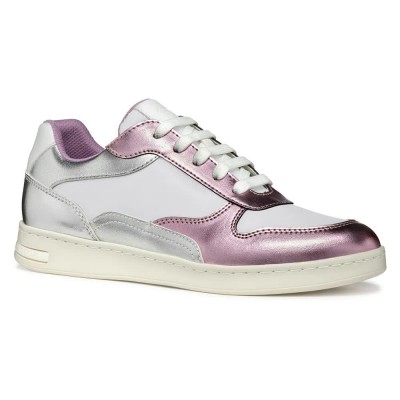 маратонки,дамски,маратонки,geox,jaysen,trainers,silver,lilac,(white)