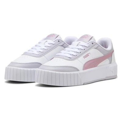 маратонки,дамски,маратонки,puma,carina,mia,trainers,puma,white,poised,pink,lilac,crush,(white)
