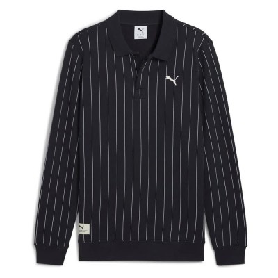 мъжки,блузи,с,яка,puma,class,long,sleeve,polo,new,navy,(black)