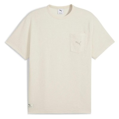 тениска,мъжки,тениски,puma,class,pinnacle,relaxed,fit,short,sleeve,t,shirt,alpine,snow,(beige)