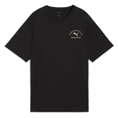 тениска,дамски,тениски,puma,class,relaxed,fit,short,sleeve,t,shirt,puma,black,(black)