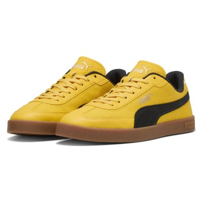 маратонки,мъжки,маратонки,puma,club,ii,era,retro,run,trainers,yellow,sizzle,puma,black,(yellow)