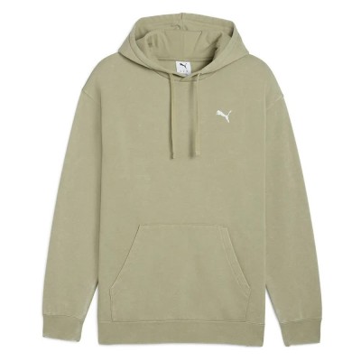 суичър,мъжки,пуловери,puma,ess,elevated,wash,relaxed,fit,hoodie,lux,army,(green)