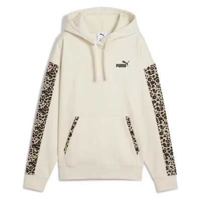суичър,дамски,блузи,puma,ess,graphic,animal,comfort,hoodie,alpine,snow,(beige)
