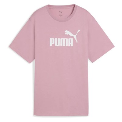 тениска,дамски,тениски,puma,ess,n1,logo,relaxed,short,sleeve,t,shirt,poised,pink,(pink)
