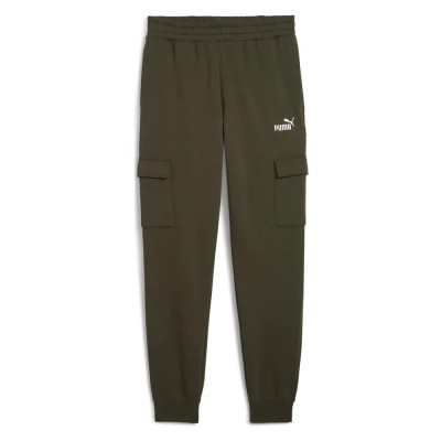 анцуг,мъжки,панталони,puma,ess,no,1,logo,cargo,regular,fit,sweat,pants,dark,olive,(green)