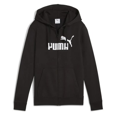 блуза,дамски,блузи,puma,ess,no,1,logo,full,zip,sweatshirt,black,(puma,black)
