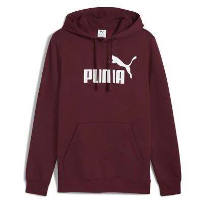 суичър,мъжки,пуловери,puma,ess,no,1,logo,hoodie,ruby,shimmer,(red)