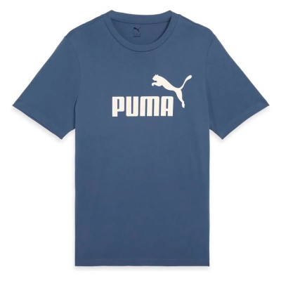тениска,мъжки,тениски,puma,ess,no,1,logo,short,sleeve,t,shirt,dark,indigo,(blue)