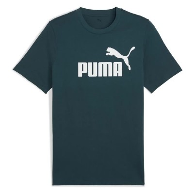 тениска,мъжки,тениски,puma,ess,no,1,logo,short,sleeve,t,shirt,green,terrain,(green)