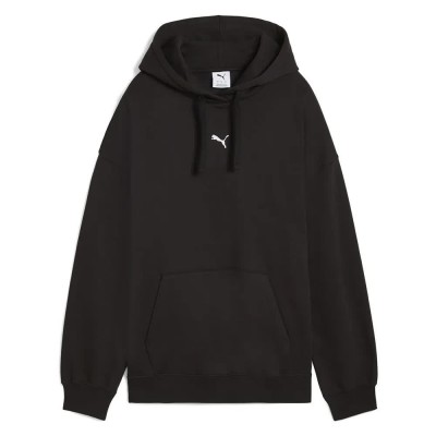 суичър,дамски,блузи,puma,ess,oversized,hoodie,puma,black,(black)