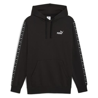 суичър,мъжки,пуловери,puma,ess,tape,hoodie,puma,black,(black)