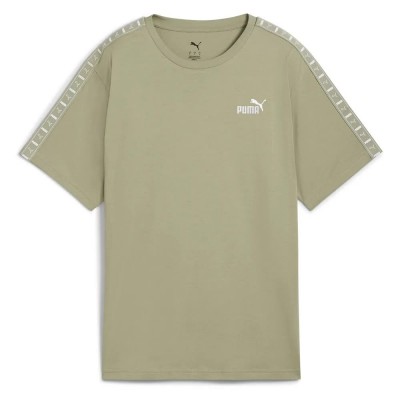 тениска,дамски,тениски,puma,ess,tapre,relaxed,fit,short,sleeve,t,shirt,lux,army,(green)