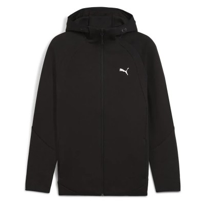 блуза,мъжки,пуловери,puma,evostripe,full,zip,sweatshirt,puma,black,(black)