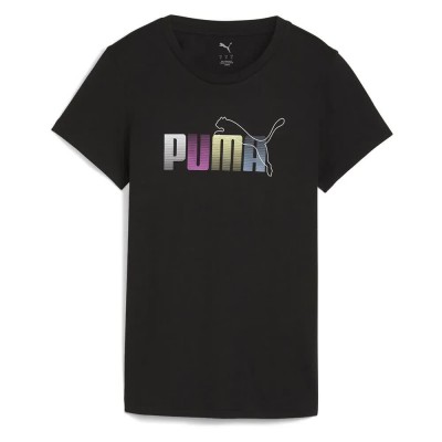 тениска,дамски,тениски,puma,graphic,stacked,short,sleeve,t,shirt,puma,black,(black)