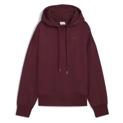 суичър,дамски,блузи,puma,her,oversized,hoodie,ruby,shimmer,(purple)