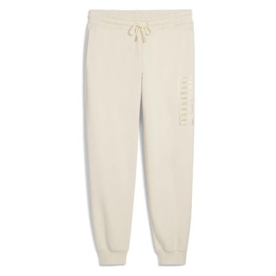 анцуг,дамски,панталони,puma,maximal,metallic,comfort,sweat,pants,beige,(alpine,snow)