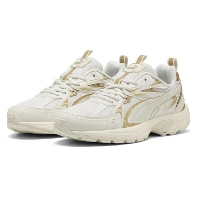 маратонки,дамски,маратонки,puma,milenio,tech,dayinight,trainers,vapor,grey,puma,gold,warm,white,(beige)