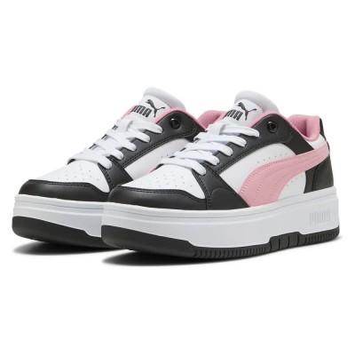 маратонки,дамски,маратонки,puma,rebound,low,trainers,puma,white,pinkscape,puma,black,(white)