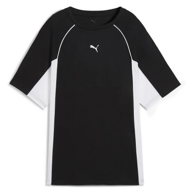 тениска,дамски,тениски,puma,sport,relaxed,fit,short,sleeve,t,shirt,puma,black,(black)