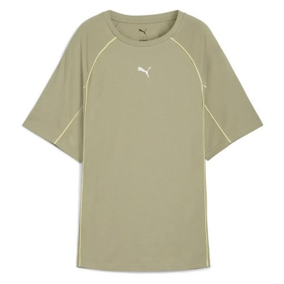 тениска,дамски,тениски,puma,sport,relaxed,fit,short,sleeve,t,shirt,lux,army,(green)