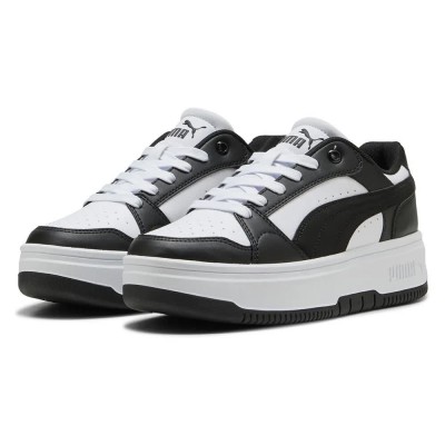 маратонки,дамски,маратонки,puma,rebound,low,trainers,puma,white,puma,black,(white)