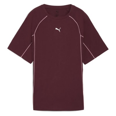 тениска,дамски,тениски,puma,sport,relaxed,fit,short,sleeve,t,shirt,ruby,shimmer,(purple)