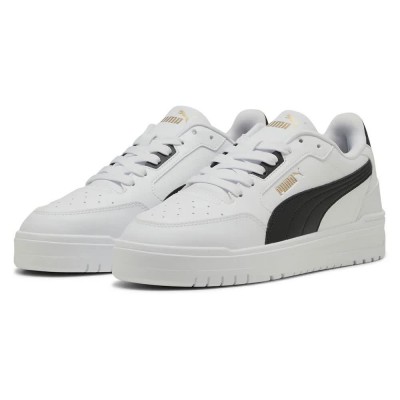 маратонки,мъжки,маратонки,puma,shuffle,downtown,trainers,puma,white,puma,black,puma,gold,(white)