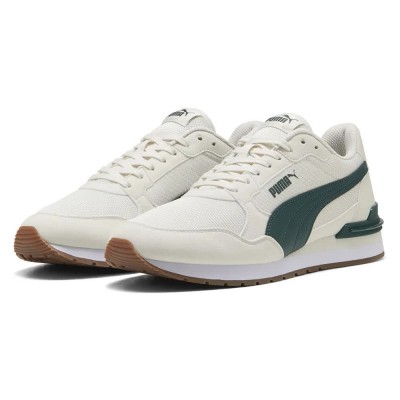 маратонки,мъжки,маратонки,puma,st,runner,v4,trainers,vapor,grey,green,terrain,gum,(beige)