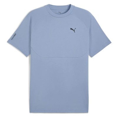 тениска,мъжки,тениски,puma,tech,short,sleeve,t,shirt,cool,blue,(blue)