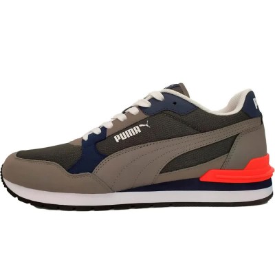 маратонки,мъжки,маратонки,puma,st,runner,v4,trainers,green,grey,(shadow,grey,cast,iron,club,navy)
