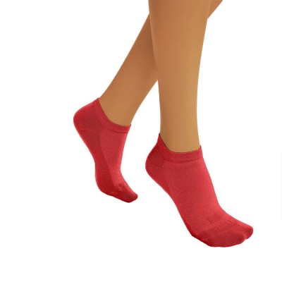 чорапи,дамски,чорапи,bmymoon,chic,no,show,socks,2,pairs,grid,(red)