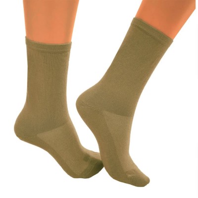 чорапи,дамски,чорапи,bmymoon,comfort,socks,2,pairs,natural,(green)