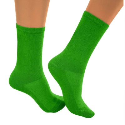 чорапи,дамски,чорапи,bmymoon,comfort,socks,2,pairs,neon,green,(green)