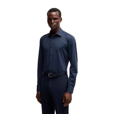 мъжки,ризи,boss,hank,kent,c1,shirt,dark,blue,(blue)