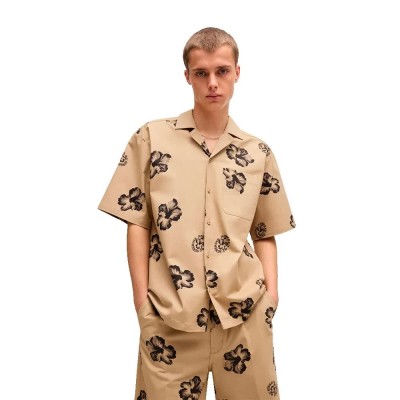 мъжки,ризи,hugo,eligino,blue,shirt,beige