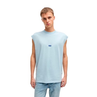 тениска,мъжки,тениски,hugo,navertz,01,blue,sleeveless,t,shirt,blue,(open,blue)