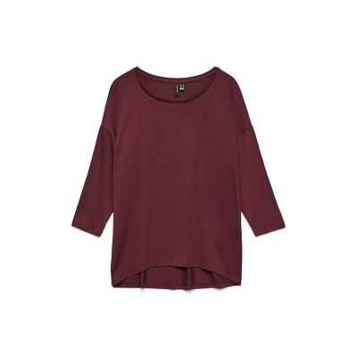 дамски,блузи,дамски,ризи,vero,moda,ava,3,4,sleeve,blouse,winetasting,(purple)