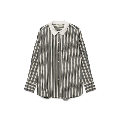 риза,с,дълъг,ръкав,дамски,блузи,дамски,ризи,vero,moda,awparina,long,sleeve,shirt,dark,sapphire,birch,(grey)