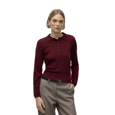 блуза,дамски,пуловери,дамски,плетени,дрехи,vero,moda,awsikita,sweater,zinfandel,(purple)