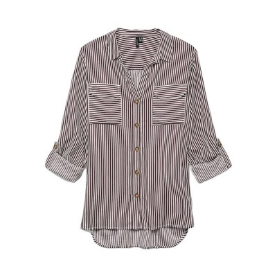 риза,с,дълъг,ръкав,дамски,блузи,дамски,ризи,vero,moda,bumpy,long,sleeve,shirt,winetasting,snow,white,(grey)
