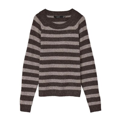 блуза,дамски,пуловери,дамски,плетени,дрехи,vero,moda,doffy,sweater,chocolate,torte,w,moon,rock